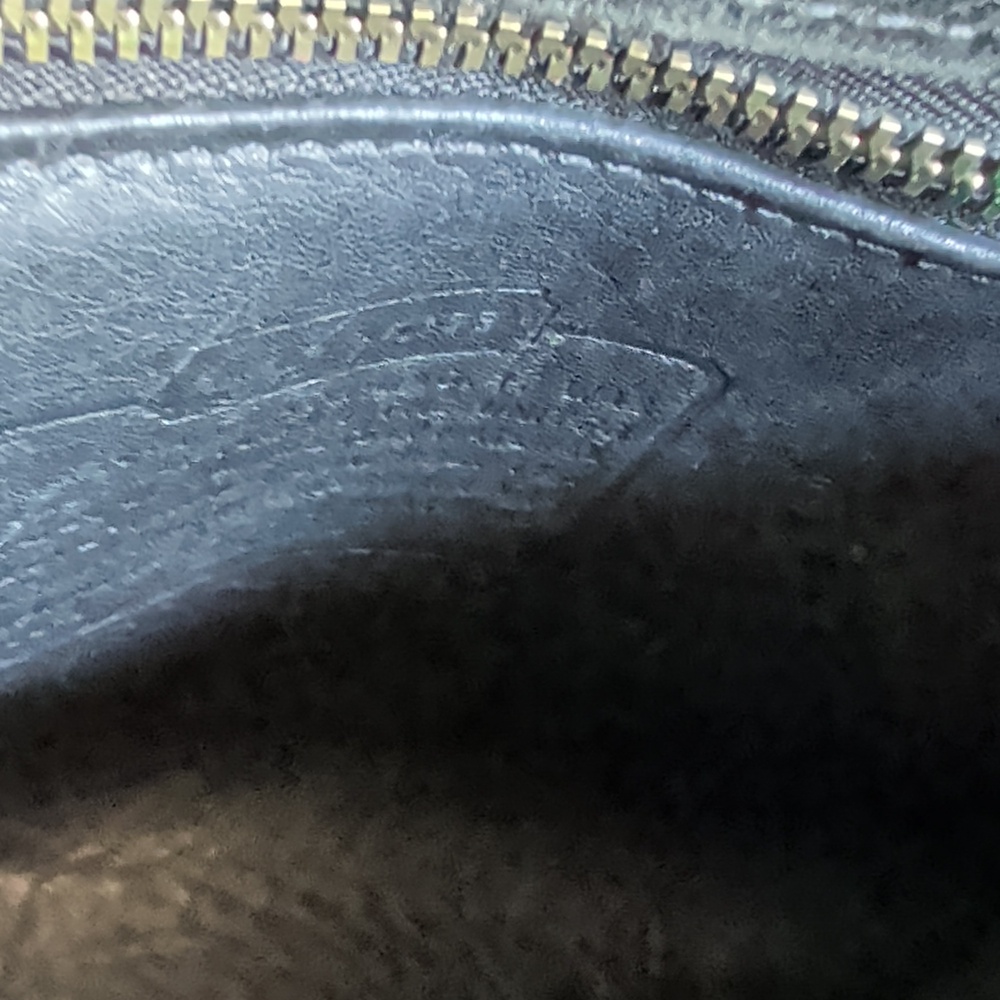 Coach Black Leather Satchel with Silver Hardware - Picture 8 of 10